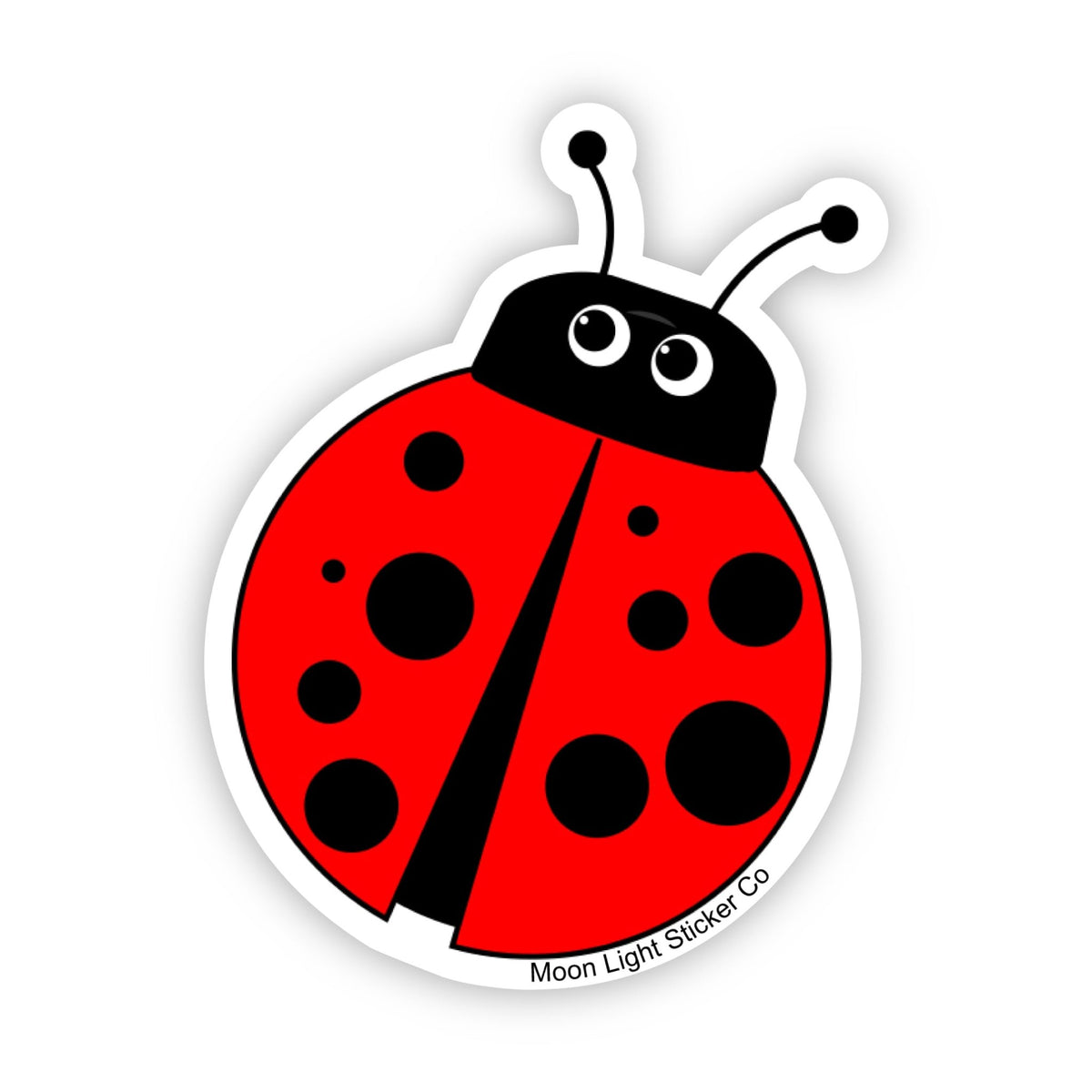 Ladybug Stickers | Ladybug Vinyl Stickers | Diecut Ladybug Stickers |  Insect Stickers | weather proof sticker
