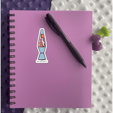 Lava Lamp Sticker - Moon Light Sticker Co.