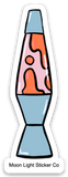 Lava Lamp Sticker - Moon Light Sticker Co.