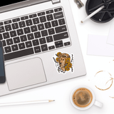 Leo Sticker - Moon Light Sticker Co.