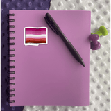 Lesbian Pride Sticker - Moon Light Sticker Co.