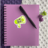 Let Her Speak Sticker - Moon Light Sticker Co.