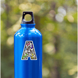 Letter A Sticker - Moon Light Sticker Co.