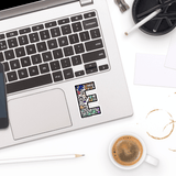 Letter E Sticker - Moon Light Sticker Co.