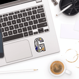 Letter G Sticker - Moon Light Sticker Co.