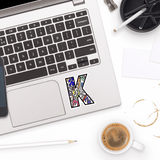 Letter K Sticker - Moon Light Sticker Co.