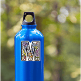 Letter M Sticker - Moon Light Sticker Co.