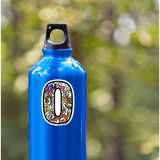 Letter O Sticker - Moon Light Sticker Co.