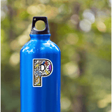 Letter P Sticker - Moon Light Sticker Co.