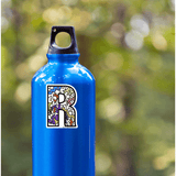 Letter R Sticker - Moon Light Sticker Co.