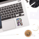 Letter R Sticker - Moon Light Sticker Co.