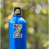 Letter Z Sticker - Moon Light Sticker Co.