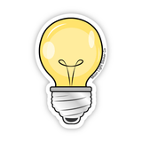Light Bulb Sticker - Moon Light Sticker Co.