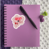 Murder Shows Comfy Clothes Sticker - Moon Light Sticker Co.