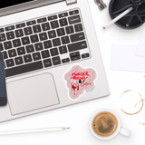 Murder Shows Comfy Clothes Sticker - Moon Light Sticker Co.