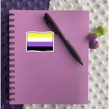 Non-Binary Pride Flag - Moon Light Sticker Co.