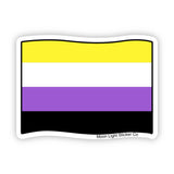 Non-Binary Pride Flag - Moon Light Sticker Co.