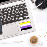Non-Binary Pride Flag - Moon Light Sticker Co.
