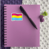 Pansexual Pride Sticker - Moon Light Sticker Co.