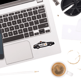 Police Car Sticker - Moon Light Sticker Co.