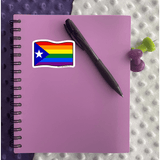 Puerto Rican Pride Flag - Moon Light Sticker Co.