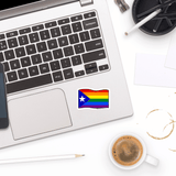 Puerto Rican Pride Flag - Moon Light Sticker Co.