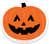 Pumpkin Sticker - Moon Light Sticker Co.