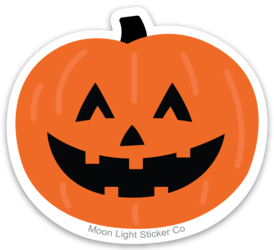 Pumpkin Sticker - Moon Light Sticker Co.