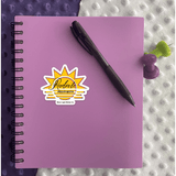 Radiate Positivity Sticker - Moon Light Sticker Co.