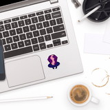 Ring Pop Purple Sticker - Moon Light Sticker Co.