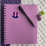 Ring Pop Purple Sticker - Moon Light Sticker Co.