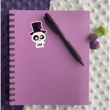 Skeleton Head Sticker - Moon Light Sticker Co.