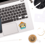 Tampa Badge Sticker - Moon Light Sticker Co.