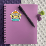 Tampa Badge Sticker - Moon Light Sticker Co.