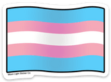 Trans Pride Sticker - Moon Light Sticker Co.