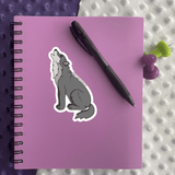 Wolf Sticker - Moon Light Sticker Co.