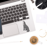 Wolf Sticker - Moon Light Sticker Co.