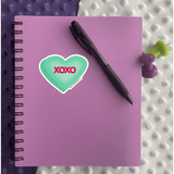 XOXO Sticker - Moon Light Sticker Co.