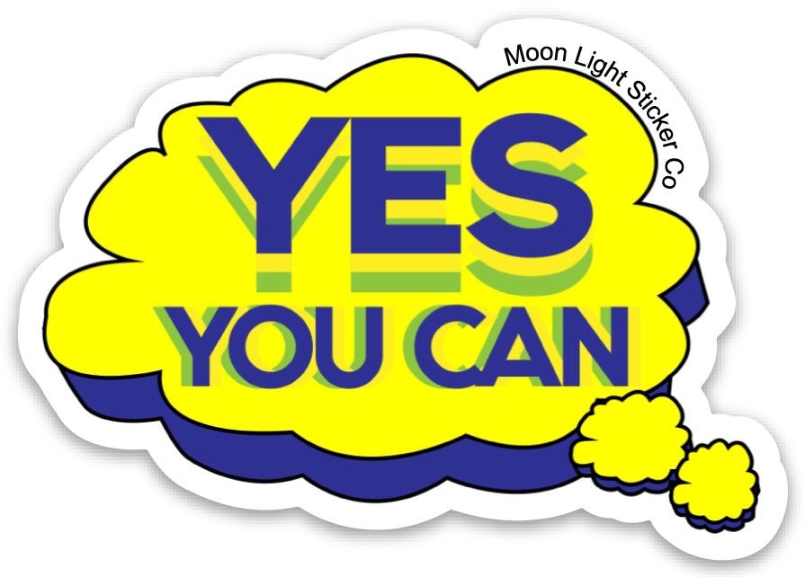 yes you can | Sticker