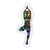 Yoga Sticker - Moon Light Sticker Co.