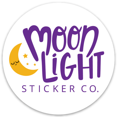 Letter S Sticker – Moon Light Sticker Co.