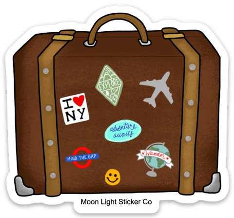 Trekking Stickers - Moon Light Sticker Co.