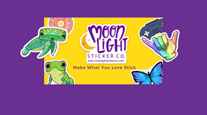 Cupcake Sticker – Moon Light Sticker Co.