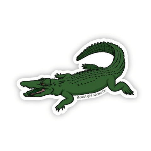 Alligator Sticker - Moon Light Sticker Co.
