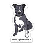 Blue Pit Sticker - Moon Light Sticker Co.