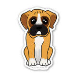 Boxer Sticker - Moon Light Sticker Co.