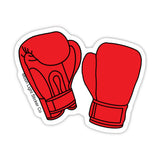 Boxing Gloves Sticker - Moon Light Sticker Co.