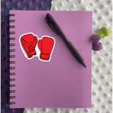 Boxing Gloves Sticker - Moon Light Sticker Co.