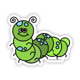 Catapiller Sticker - Moon Light Sticker Co.