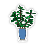 Jade Plant Sticker - Moon Light Sticker Co.